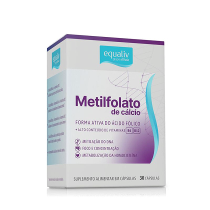 Metilfolato de Cálcio Equaliv - 30 cápsulas
