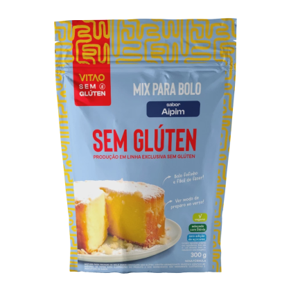 Mix Bolo Aipim sem Glúten Vitao - 300g