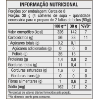 Mix Bolo sem Glúten Laranja Vitao - 300g Mix Bolo sem Glúten Laranja Vitao - 300g