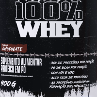 Monster 100% Whey Probiótica Chocolate - 900g