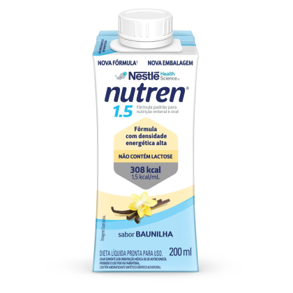 Nutren 1.5 Baunilha Nestlé - 200ml Nutren 1.5 Baunilha Nestlé - 200ml