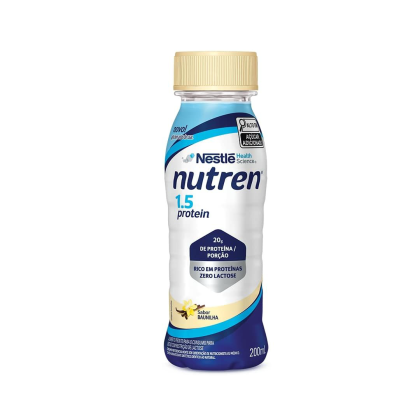 Nutren 1.5 Protein Baunilha Nestlé - 200ml Nutren 1.5 Protein Baunilha Nestlé - 200ml