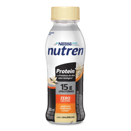 Nutren Protein 15g de Proteínas Sabor Baunilha Nestlé - 260ml Nutren Protein 15g de Proteínas Sabor Baunilha Nestlé - 260ml