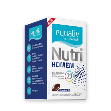 Nutri Homem Equaliv - 60 cápsulas
