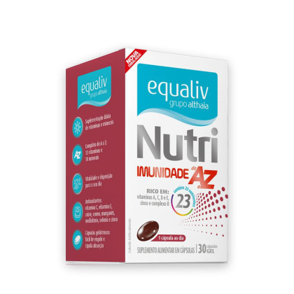 Nutri Imunidade AZ Equaliv - 30 cápsulas Nutri Imunidade AZ Equaliv - 30 cápsulas