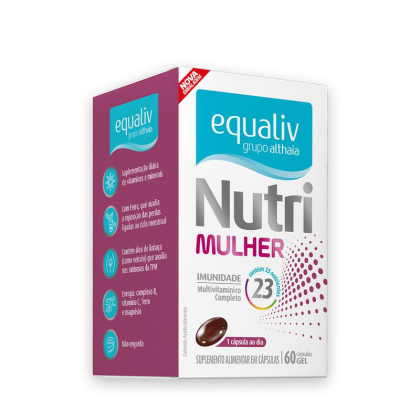 Nutri Mulher Equaliv - 60 cápsulas Nutri Mulher Equaliv - 60 cápsulas