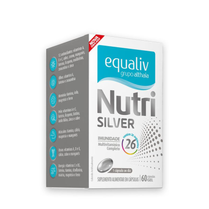 Nutri Silver Equaliv - 60 cápsulas Nutri Silver Equaliv - 60 cápsulas