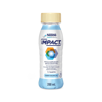 Nutrição Enteral e Oral Impact Baunilha Nestlé - 200ml