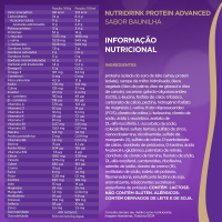 Nutridrink Protein Advanced Baunilha Danone - 600g Nutridrink Protein Advanced Baunilha Danone - 600g