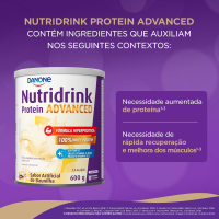 Nutridrink Protein Advanced Baunilha Danone - 600g Nutridrink Protein Advanced Baunilha Danone - 600g