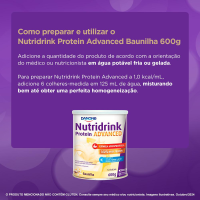 Nutridrink Protein Advanced Baunilha Danone - 600g Nutridrink Protein Advanced Baunilha Danone - 600g