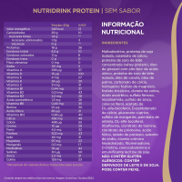 Nutridrink Protein Sem Sabor - 700g Nutridrink Protein Sem Sabor - 700g
