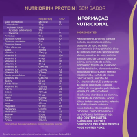 Nutridrink Protein Sem Sabor - 350g Nutridrink Protein Sem Sabor - 350g