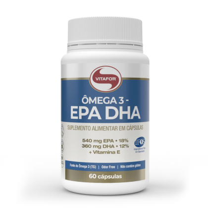 Omega 3 EPA DHA Vitafor - 60 cápsulas Omega 3 EPA DHA Vitafor - 60 cápsulas