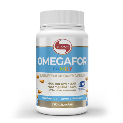 Omegafor Family Vitafor - 120 cápsulas Omegafor Family Vitafor - 120 cápsulas