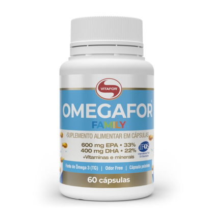 Omegafor Family Vitafor - 60 cápsulas Omegafor Family Vitafor - 60 cápsulas