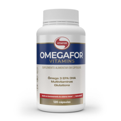 Omegafor Vitamins Vitafor - 120 cápsulas Omegafor Vitamins Vitafor - 120 cápsulas