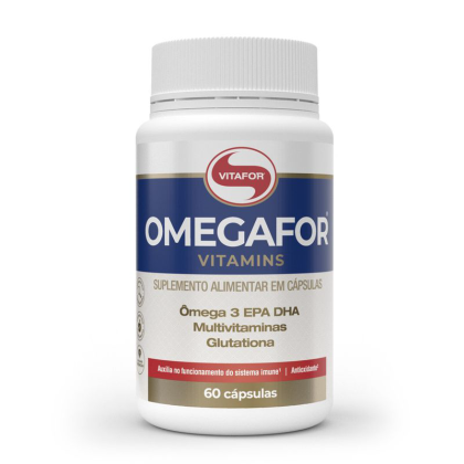 Omegafor Vitamins Vitafor - 60 cápsulas Omegafor Vitamins Vitafor - 60 cápsulas