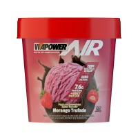 Pasta de Amendoim com Whey Protein Trufado Morango Vitapower - 280g