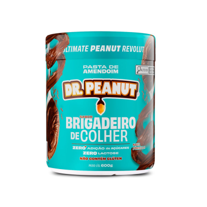 Pasta de amendoim Dr. Peanut Brigadeiro de Colher - 600g