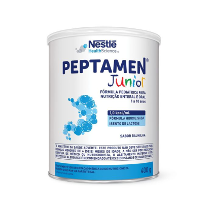 Peptamen Júnior Baunilha Nestlé - 400g Peptamen Júnior Baunilha Nestlé - 400g