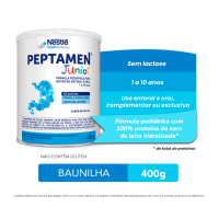 Peptamen Júnior Baunilha Nestlé - 400g Peptamen Júnior Baunilha Nestlé - 400g