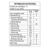 Power Protein Bar Max Titanium Bombom de Avelã com Coco - 12 unidades de 41g cada