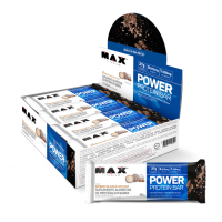 Power Protein Bar Max Titanium Bombom de Avelã com Coco - 8 unidades de 90g cada Power Protein Bar Max Titanium Bombom de Avelã com Coco - 8 unidades de 90g cada