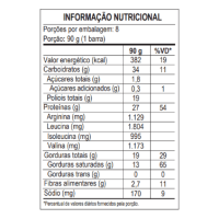 Power Protein Bar Max Titanium Bombom de Avelã com Coco - 8 unidades de 90g cada