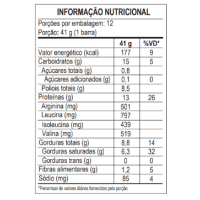 Power Protein Bar Max Titanium Chocolate com Coco - 12 unidades de 41g cada