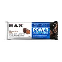 Power Protein Bar Max Titanium Dark Truffle Chocolate - 8 unidades de 90g cada Power Protein Bar Max Titanium Dark Truffle Chocolate - 8 unidades de 90g cada