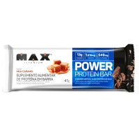 Power Protein Bar Max Titanium Milk Caramel - 12 unidades de 41g cada Power Protein Bar Max Titanium Milk Caramel - 12 unidades de 41g cada