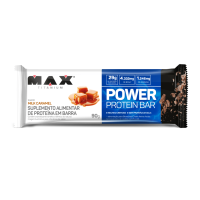Power Protein Bar Max Titanium Milk Caramel - 8 unidades de 90g cada Power Protein Bar Max Titanium Milk Caramel - 8 unidades de 90g cada