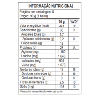 Power Protein Bar Max Titanium Morango Sensation - 8 unidades de 90g cada Power Protein Bar Max Titanium Morango Sensation - 8 unidades de 90g cada