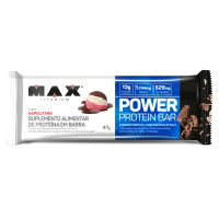 Power Protein Bar Max Titanium Napolitano - 12 unidades de 41g cada Power Protein Bar Max Titanium Napolitano - 12 unidades de 41g cada