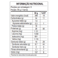 Power Protein Bar Max Titanium Peanut Butter - 8 unidades de 90g cada Power Protein Bar Max Titanium Peanut Butter - 8 unidades de 90g cada