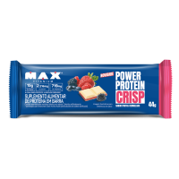 Power Protein Crisp Max Titanium Frutas Vermelhas - 12 unidades de 44g cada Power Protein Crisp Max Titanium Frutas Vermelhas - 12 unidades de 44g cada