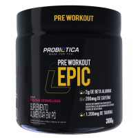 Pré Treino Epic Probiótica Frutas Vermelhas - 300g Pré Treino Epic Probiótica Frutas Vermelhas - 300g
