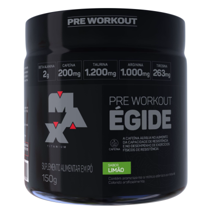 Pré Treino Égide Max Titanium Limão - 150g