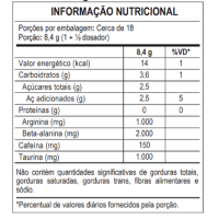 Pré Treino Horus Max Titanium Limão Yuzu - 150g