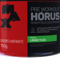 Pré Treino Horus Max Titanium Limão Yuzu - 150g