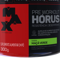 Pré Treino Horus Max Titanium Maçã Verde - 300g