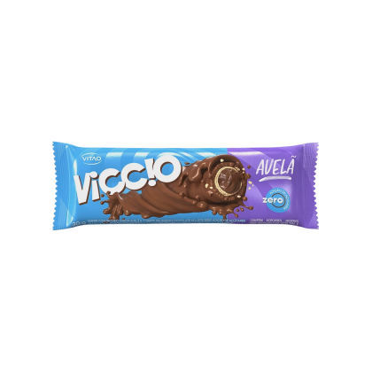 Rolinho Avelã Zero açúcar Viccio Chocolate Vitao - 30g