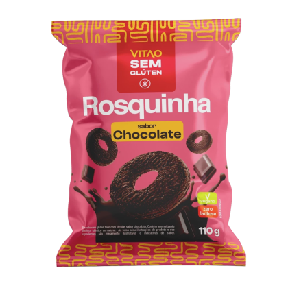 Rosquinhas sem Glúten Chocolate Vitao - 110g