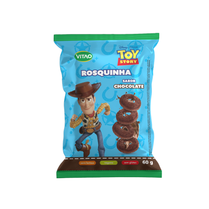 Rosquinhas sem Glúten Disney Chocolate Vitao - 60g Rosquinhas sem Glúten Disney Chocolate Vitao - 60g