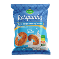Rosquinhas Leite Integral Zero Açúcar Vitao - 110g