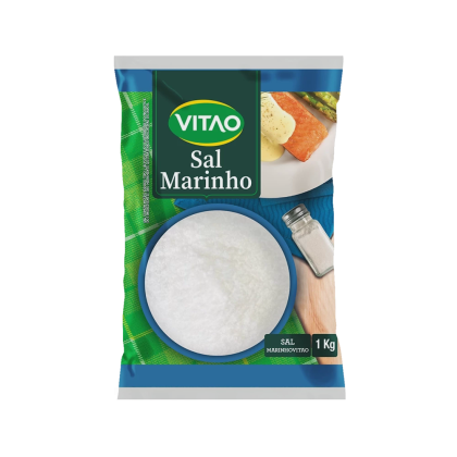 Sal Marinho Vitao - 1kg Sal Marinho Vitao - 1kg