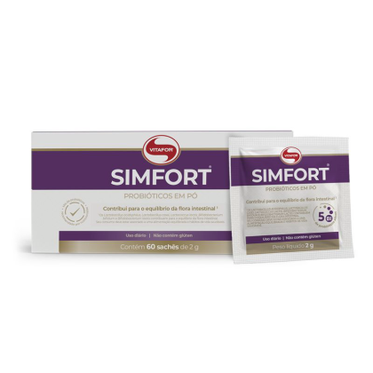 Simfort Vitafor - 60 sachês 2g