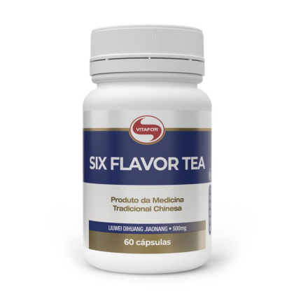 Six Flavor Tea Vitafor - 60 cápsulas Six Flavor Tea Vitafor - 60 cápsulas