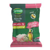 Snack Peito de Peru sem Glúten Vitao - 40g